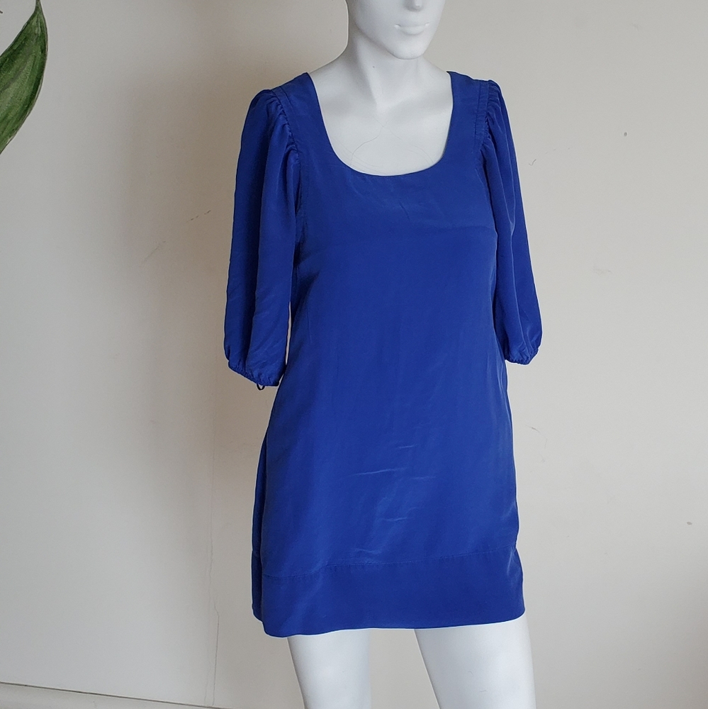 Express Beautiful Bright Blue Dress